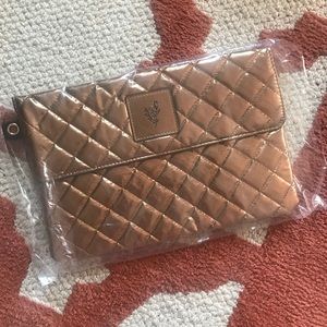 Younique Limited Edition Makeup Clutch Bag | Gold